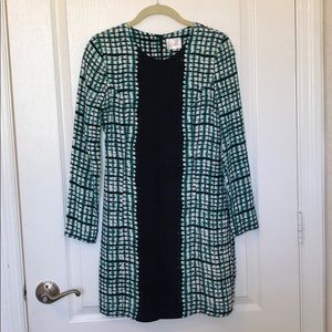 Teal / Black - Parker dress - Size XS